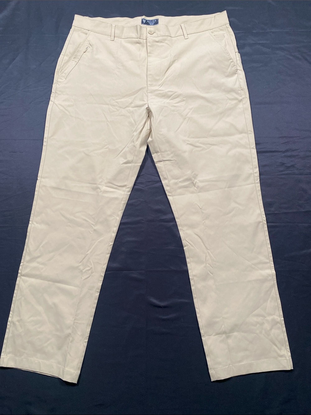 Maelreg Men's Tan Chinos - Classic Fit